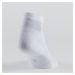 Športové polovysoké ponožky RS160 biele 3 páry