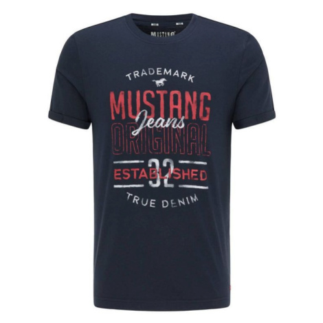 Pánske tričko Alex C Print 1010680 4136 - Mustang