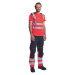 Cerva Knoxfield Hvps Unisex tričko HI-VIS 03040134 červená