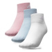 4F Súprava 3 párov detských členkových ponožiek 4FJSS23USOCF098 Farebná