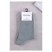 Svetlozelené ponožky CK Women Sock 1P Basket Multicolor