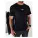 Pánske tričko s potlačou Farba čierna DSTREET RX5461