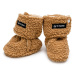 T-TOMI TEDDY Booties Brown detské capačky 9-12 months