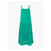 Plážové midi šaty s vysokým podielom bavlny Marks & Spencer zelená