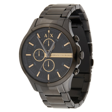 ARMANI EXCHANGE Analógové hodinky 'AX2164'  čierna / strieborná