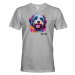 Pánské tričko s potlačou plemena Havanský psík s voliteľným menom