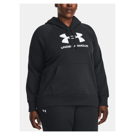 Čierna mikina Under Armour UA Rival Fleece Logo Hoodie&