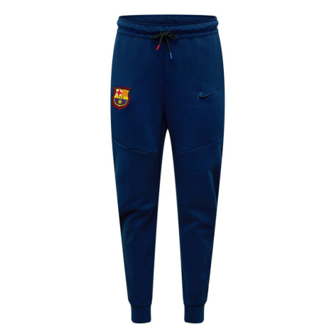 NIKE Športové nohavice 'FC Barcelona'  modrá / žltá / červená / biela