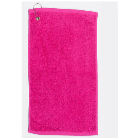 Towel City Golfový uterák 30x50 TC013 Fuchsia
