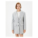 Koton Women's Gray Melange Jacket