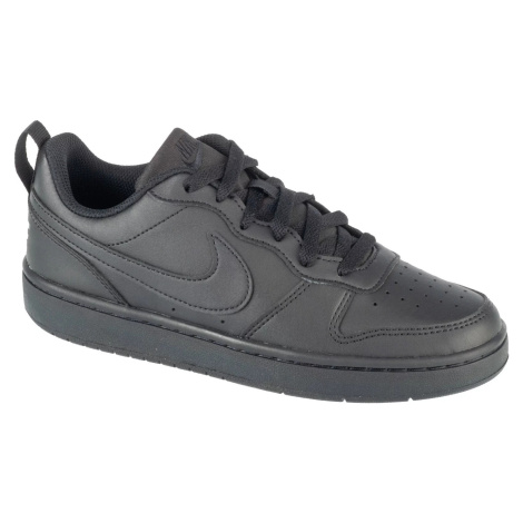 Čierne chlapčenské tenisky Nike Court Borough Low Recraft GS DV5456-002