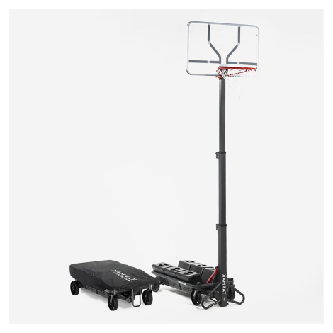 Basketbalový kôš B500 Easy Box skladací s kolieskom nastaviteľný 2,40-3,05 m TARMAK