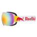 Lyžiarske okuliare RED BULL SPECT BENT-05RE2, white brown with red mirror