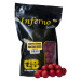 Carp inferno boilies nutra line jogurtová jahoda - 1 kg 24 mm