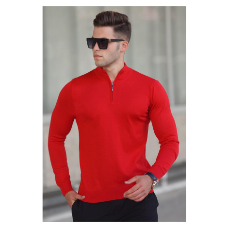 Madmext Red Men's Sweater 5176