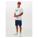 Nike Sportswear Nohavice  námornícka modrá / biela