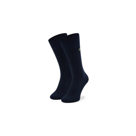 Lacoste Súprava 3 párov vysokých ponožiek unisex RA4261 Tmavomodrá