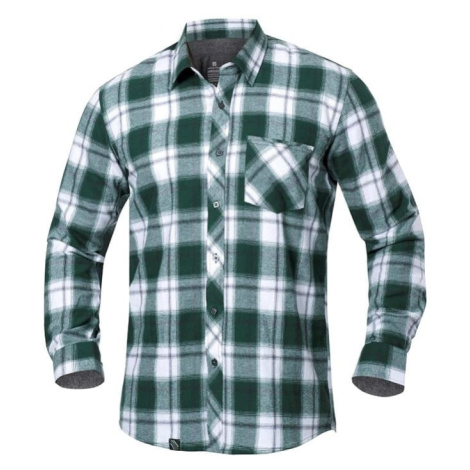 Ardon OPTIFLANNELS Košeľa XXL, Zelená-Biela