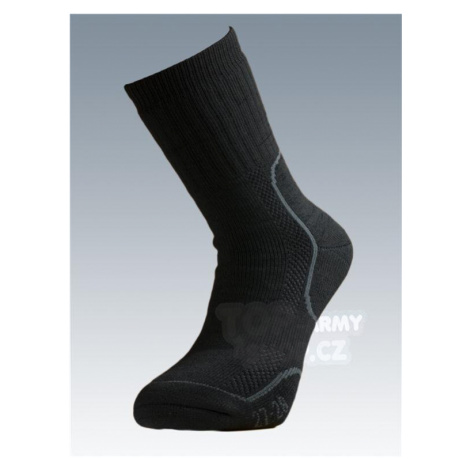 Ponožky Thermo so striebrom Batac - black