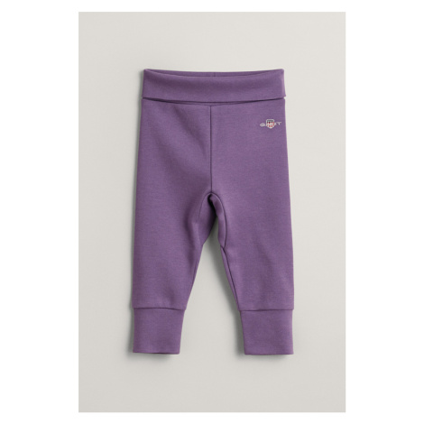 LEGÍNY GANT SHIELD LEGGINGS BORDEAUX PURPLE