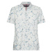 Tommy Hilfiger Košeľa - TIE DYE PRINT SHIRT S/S bielo-modrá