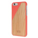 Kryt na iPhone 6 – Clic Wooden Coral Red