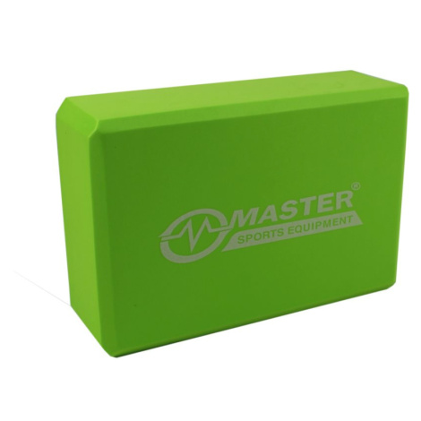 Master Sport Master Yoga jogový blok farba Green