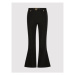 Versace Jeans Couture Bavlnené nohavice Flared 71HAA111 Čierna Regular Fit
