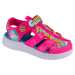 RUŽOVÉ DIEVČENSKÉ SANDÁLE SKECHERS JUMPSTERS SANDAL - SPRINKLE WONDER 303273N-HPMT