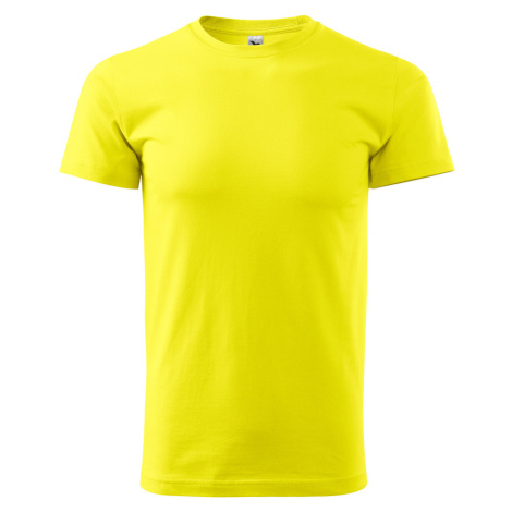 Malfini Basic Unisex tričko 129 citrónová