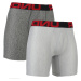 Under Armour Tech 6In 2 Pack Mod Gray Light Heather