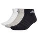 ADIDAS SPORTSWEAR Športové ponožky 'Cushioned  '  sivá / čierna / biela
