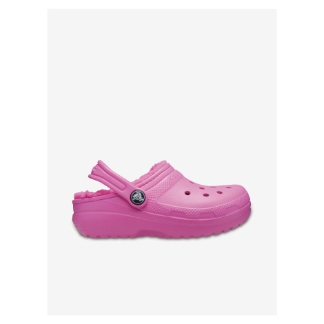 Ružové dievčenské papuče Crocs