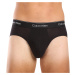 3PACK pánske slipy Calvin Klein čierné (NB3962A-TM6)