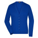 James & Nicholson Dámsky bavlnený sveter JN660 - Kráľovská modrá