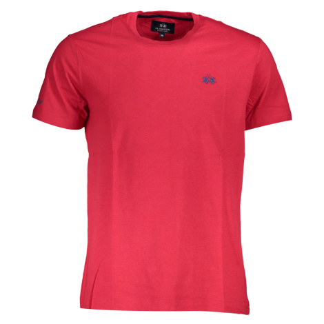 LA MARTINA MEN'S SHORT SLEEVE T-SHIRT RED