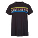 O'Neill CONNECTIVE GRAPHIC LONG TSHIRT Dámske tričko, čierna, veľkosť