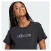 Dámske tričko s krátkym rukávom ADIDAS W Holiday T-IZ1166-Black