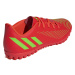 Pánske futbalové kopačky turfy ADIDAS Predator Edge.4 M TF solar red solar green core black