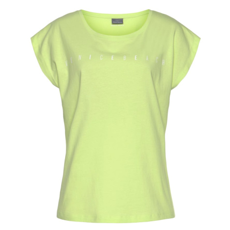 VENICE BEACH Funkčné tričko  citrónová