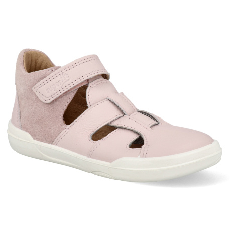 Barefoot detské sandále Superfit – Superfree Pink svetloružové