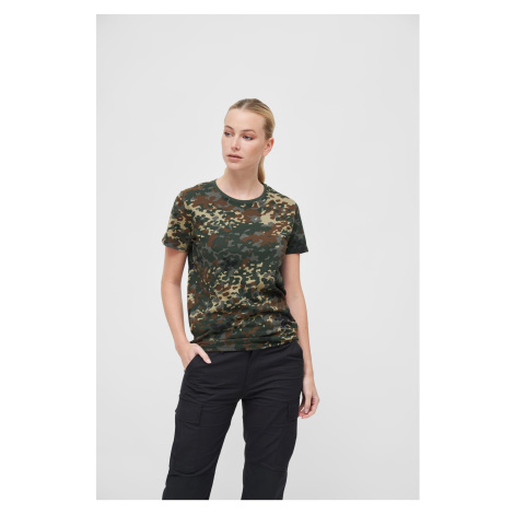 Women's T-shirt speckled/camouflage