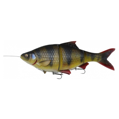 Savage gear gumová nástraha 4d line thru roach perch - 18 cm 80 g