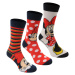 Disney 3 Pack Crew Socks Ladies