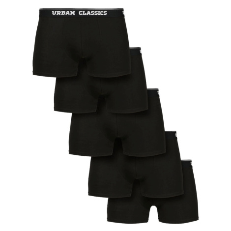 Urban Classics Boxerky  čierna / biela