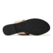 Calvin Klein Jeans Žabky Flat Sandal Slide Toepost Mg Met YW0YW01342 Ružová