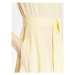 Polo Ralph Lauren Košeľové šaty 211904864001 Žltá Regular Fit