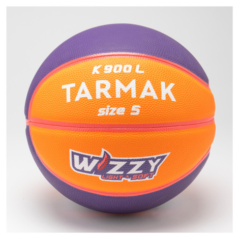 Basketbalová lopta K900 Wizzy oranžovo-fialová TARMAK