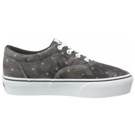 Chlapčenská rekreačná obuv VANS WM Doheny Platform (Denim Dots) black white