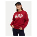 Gap Mikina 554936-22 Červená Regular Fit